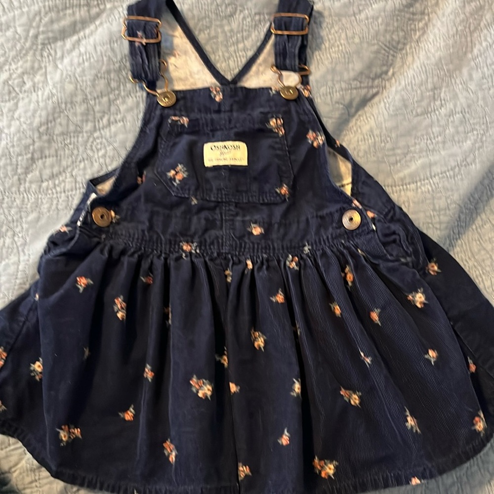 OshKosh corduroy overall skirt